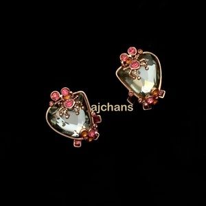 NEW MIMCO Rose Gold Tone Stud Earrings